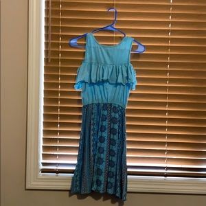 Blue girls dress